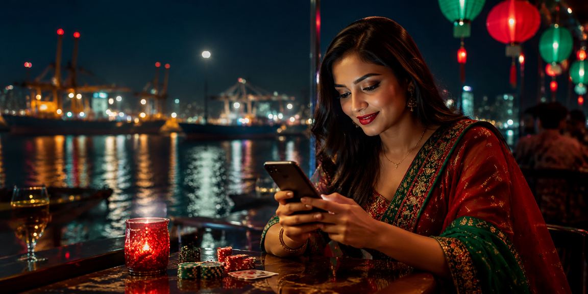 চট্টগ্রাম ক্যাসিনো অ্যাপ ইন্টারফেস প্রদর্শন